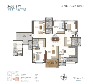 Rajapushpa Aurelia Floor Plan1
