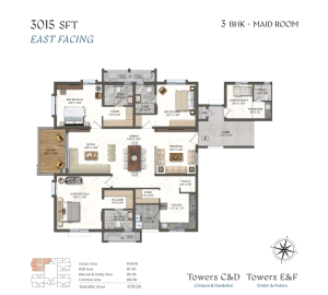 Rajapushpa Aurelia Floor Plan3