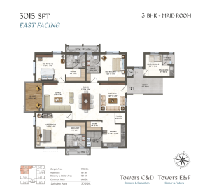 Rajapushpa Aurelia Floor Plan4