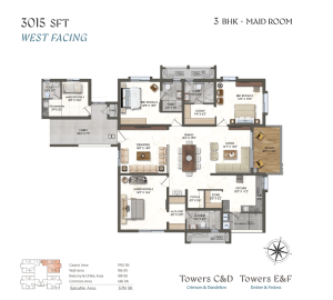 Rajapushpa Aurelia Floor Plan5
