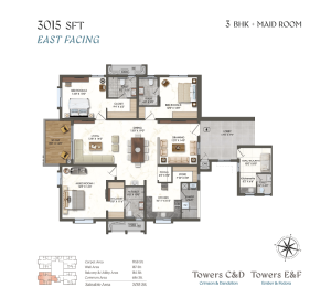 Rajapushpa Aurelia Floor Plan6